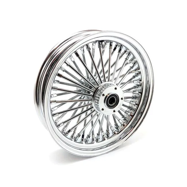 MCS Radial 48 Fat Spoke Voorwiel 3,50 x 16" DF Chroom