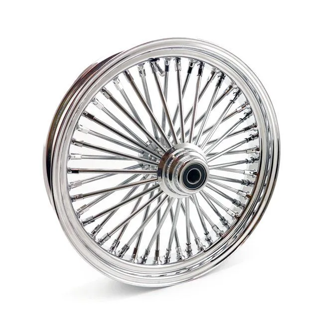 MCS Radial 48 Fat Spoke Voorwiel 3,50 x 18" SF Chroom