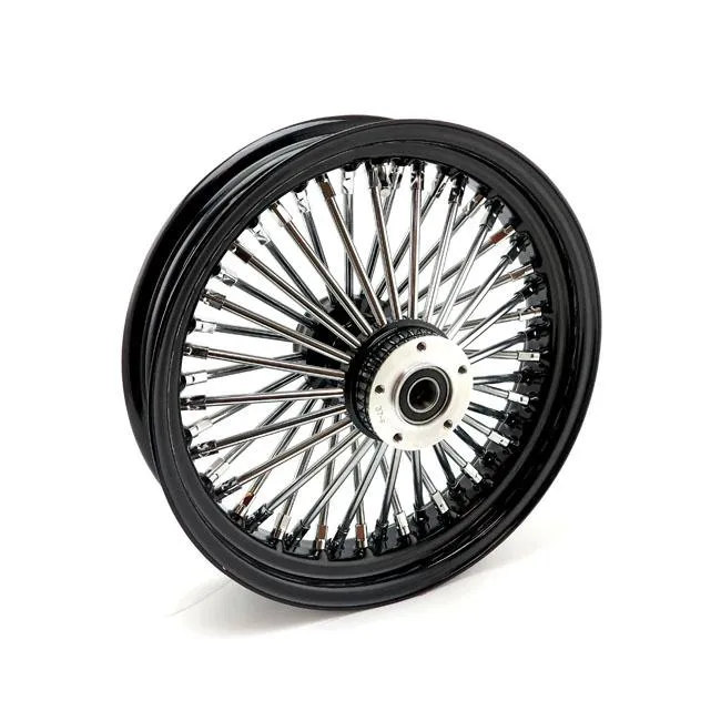 MCS Radial 48 Fat Spoke Voorwiel 3.50 x 16" DF Zwart