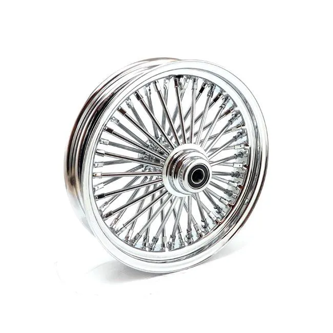 MCS Radial 48 Fat Spoke Voorwiel 3.50 x 16" SF Chroom