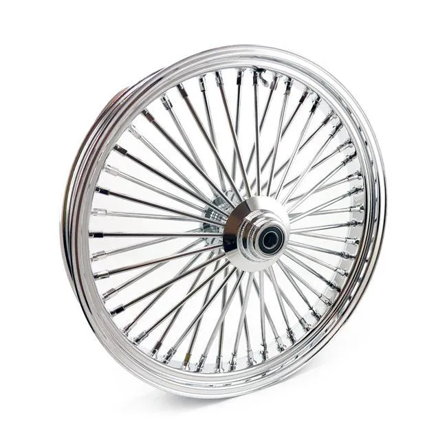 MCS Radial 48 Fat Spoke Voorwiel 3.50 x 23" SF Chroom