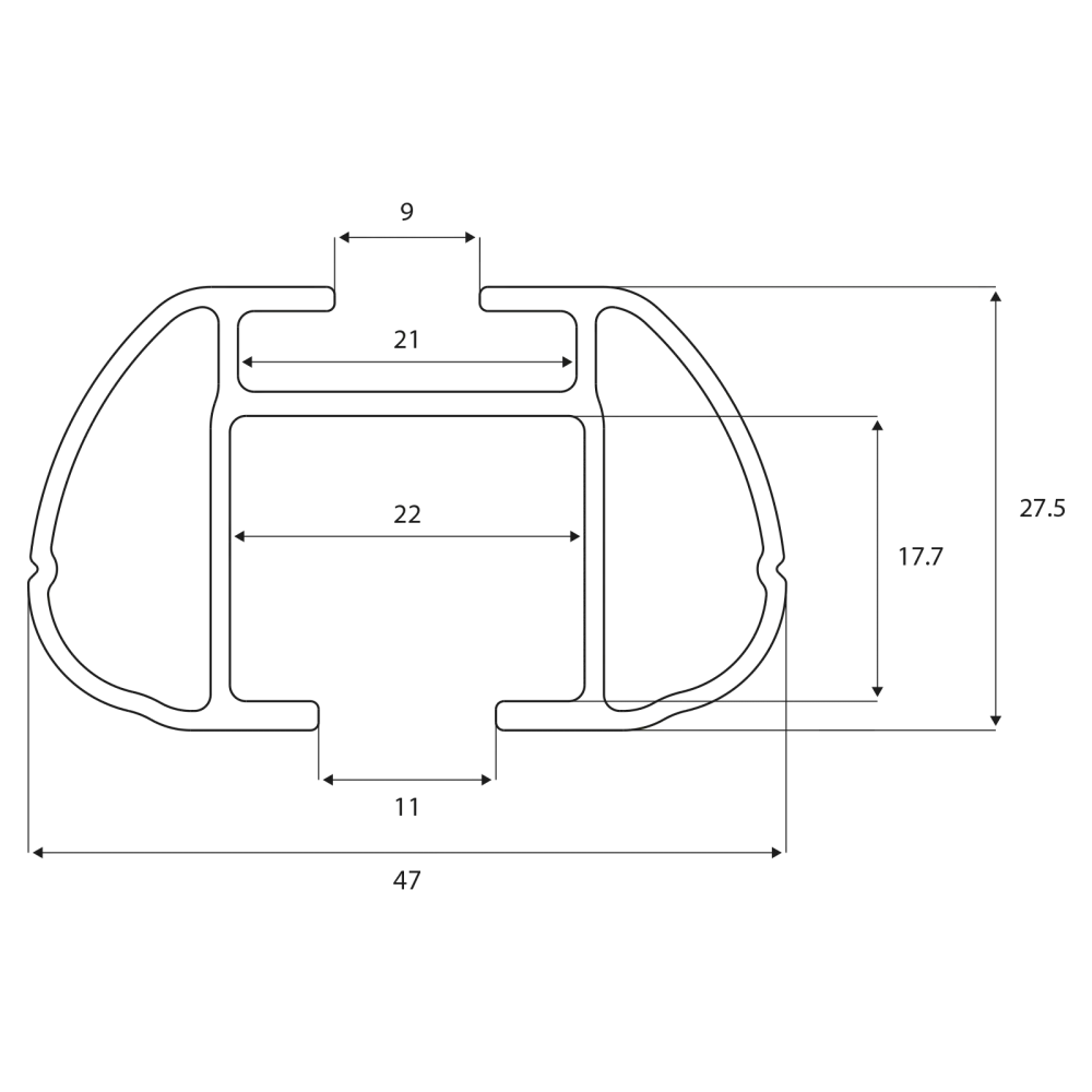 Menabo dakdrager Sherman geschikt voor Audi A6 Allroad (2006-2012)