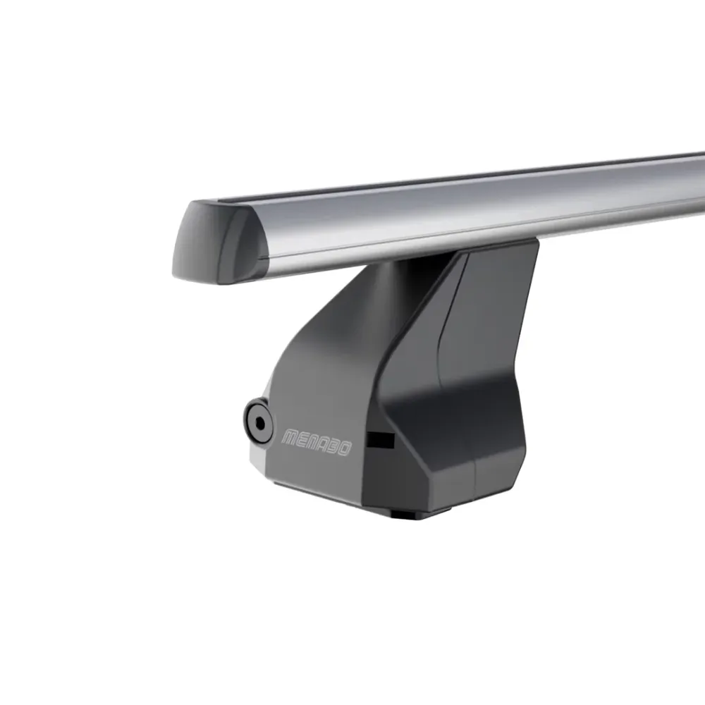 Menabo dakdragerset Omega aluminium geschikt voor BMW 1 serie vijfdeurs (2011-2019)