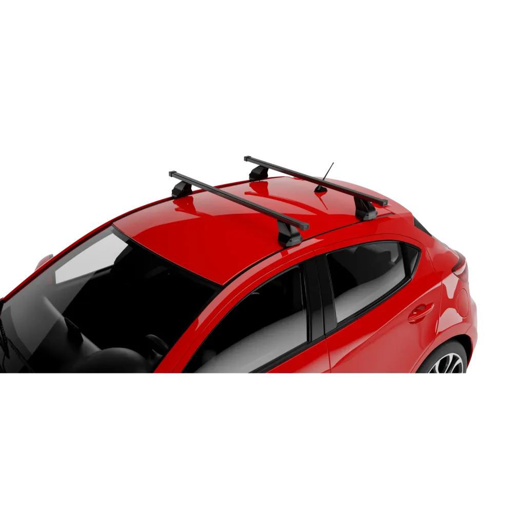 Menabo dakdragerset Omega staal geschikt voor BMW 1 serie vijfdeurs (2011-2019)