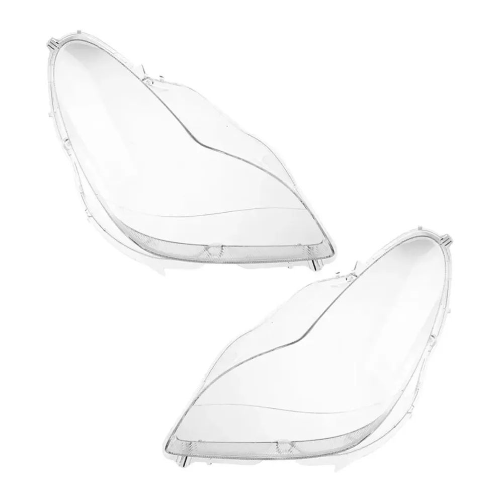 Mercedes 2006-2011 W219 CLS350 CLS500 2 stuks koplampglas met heldere afdekking