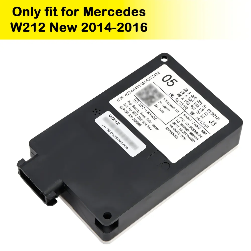 Mercedes 2014-2016 W212 Besturingseenheid voor radarsensor voorzijde A0009055103 A0009028816 A0009009102