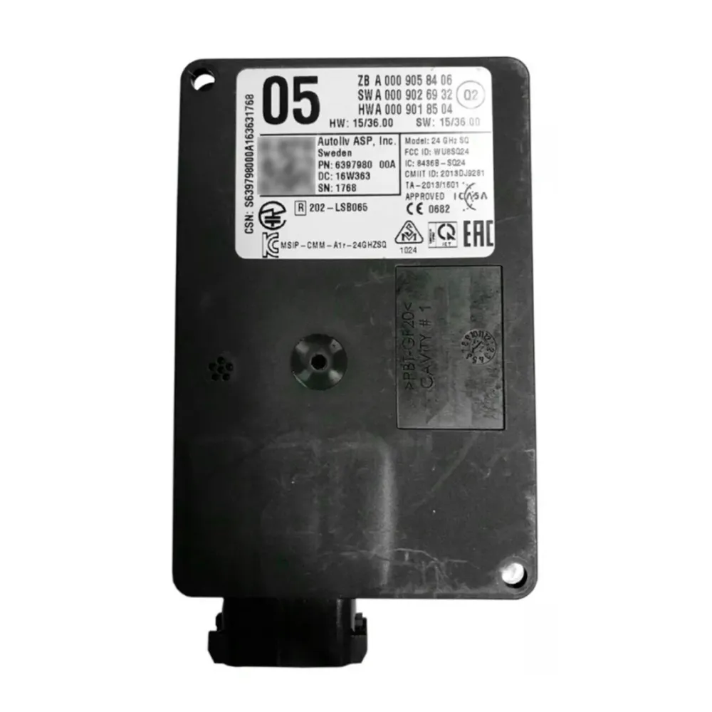 Mercedes 2014-2016 W222 Voorste radarsensor besturingseenheid A0009058406