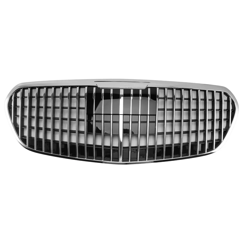 Mercedes Benz S-Klasse 2021-2023 W223 S480 S580 S680 + Chromen voorbumpergrille met ACC
