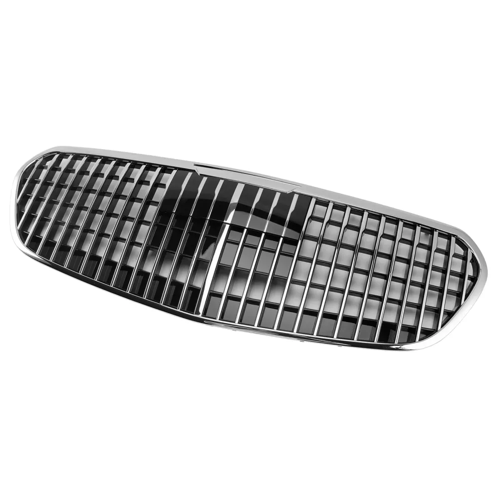 Mercedes Benz S-Klasse 2021-2023 W223 S480 S580 S680 + Chromen voorbumpergrille met ACC