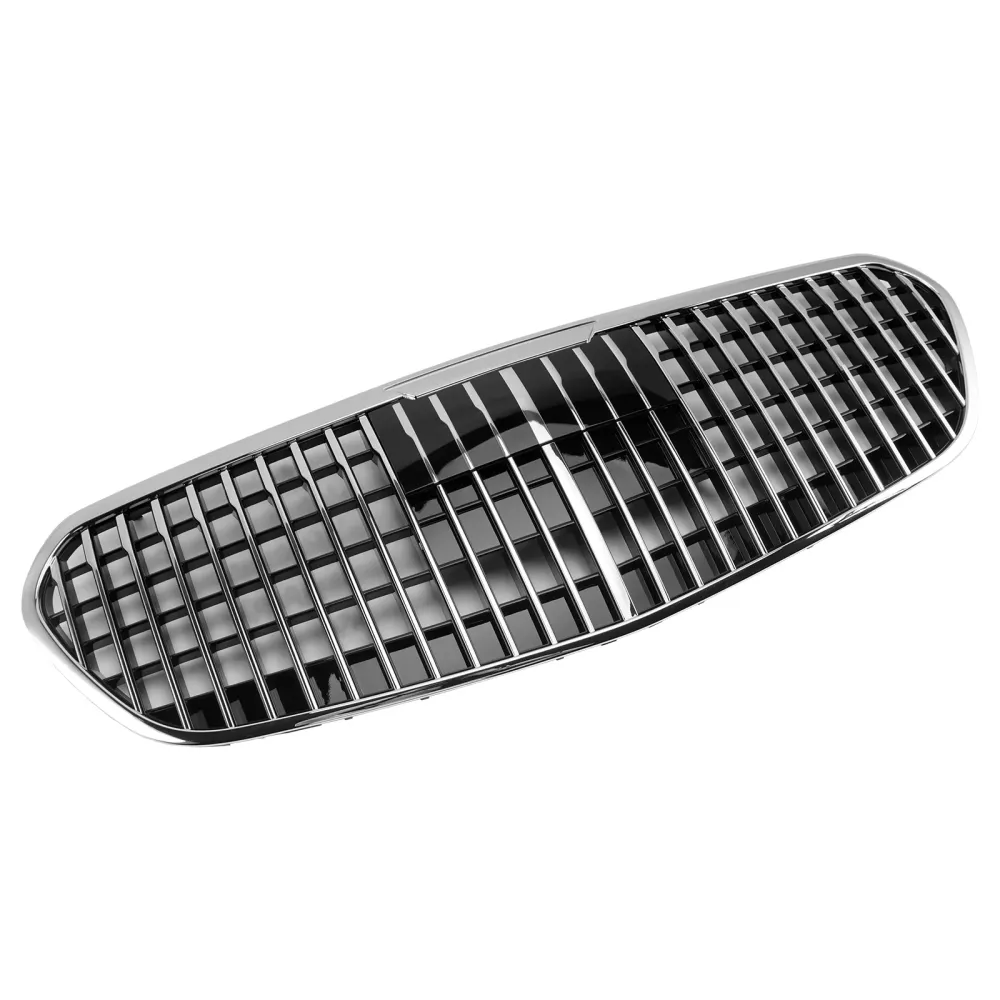 Mercedes Benz S-Klasse 2021-2023 W223 S480 S580 S680 + Chromen voorbumpergrille met ACC