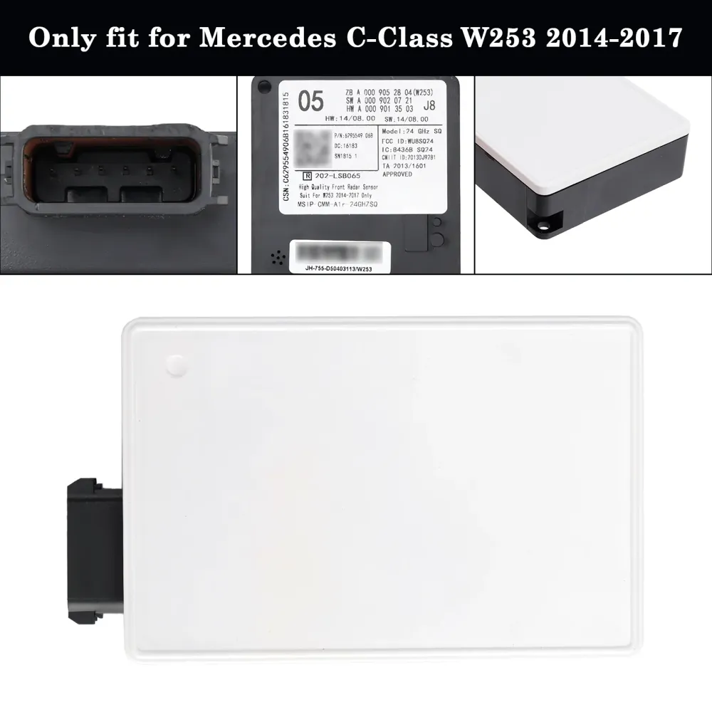 Mercedes C-Klasse 2014-2017 W253 Voorste radarsensor besturingseenheid A0009052804