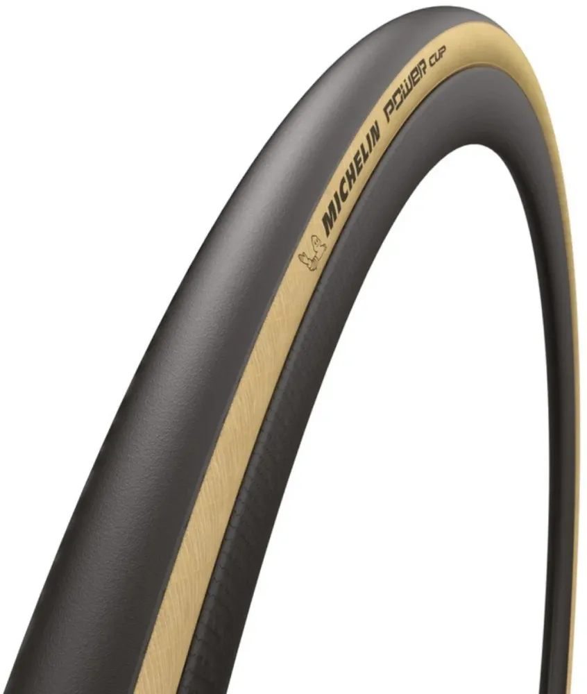 Michelin Power Cup Competition Line vouwband 700x28C TS zwart/beige