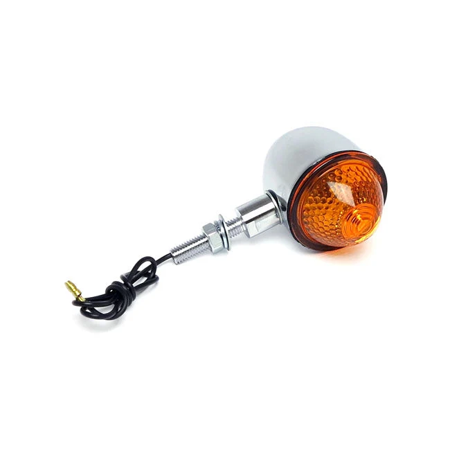 Mini Bullet Richtingaanwijzer Chroom