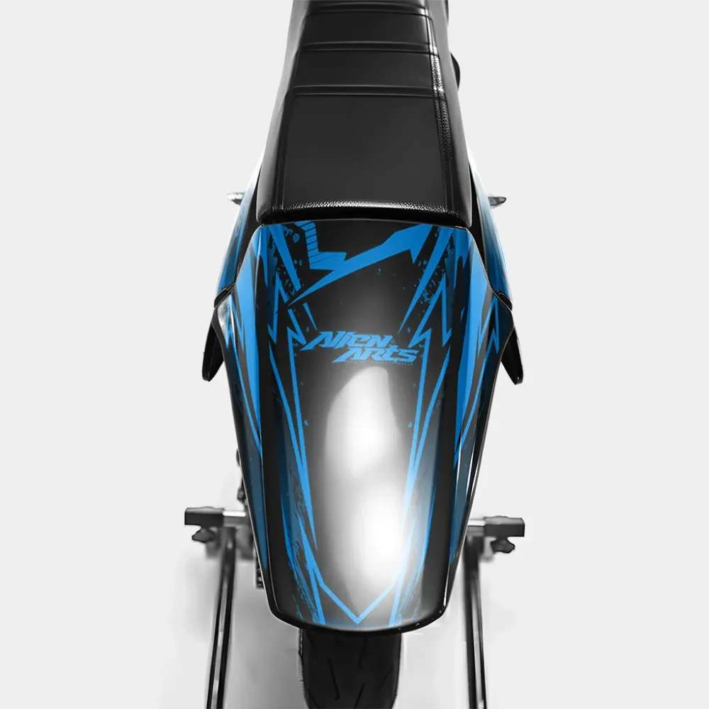 MIROIR - Decoratieset DERBI 50cc - Blauw