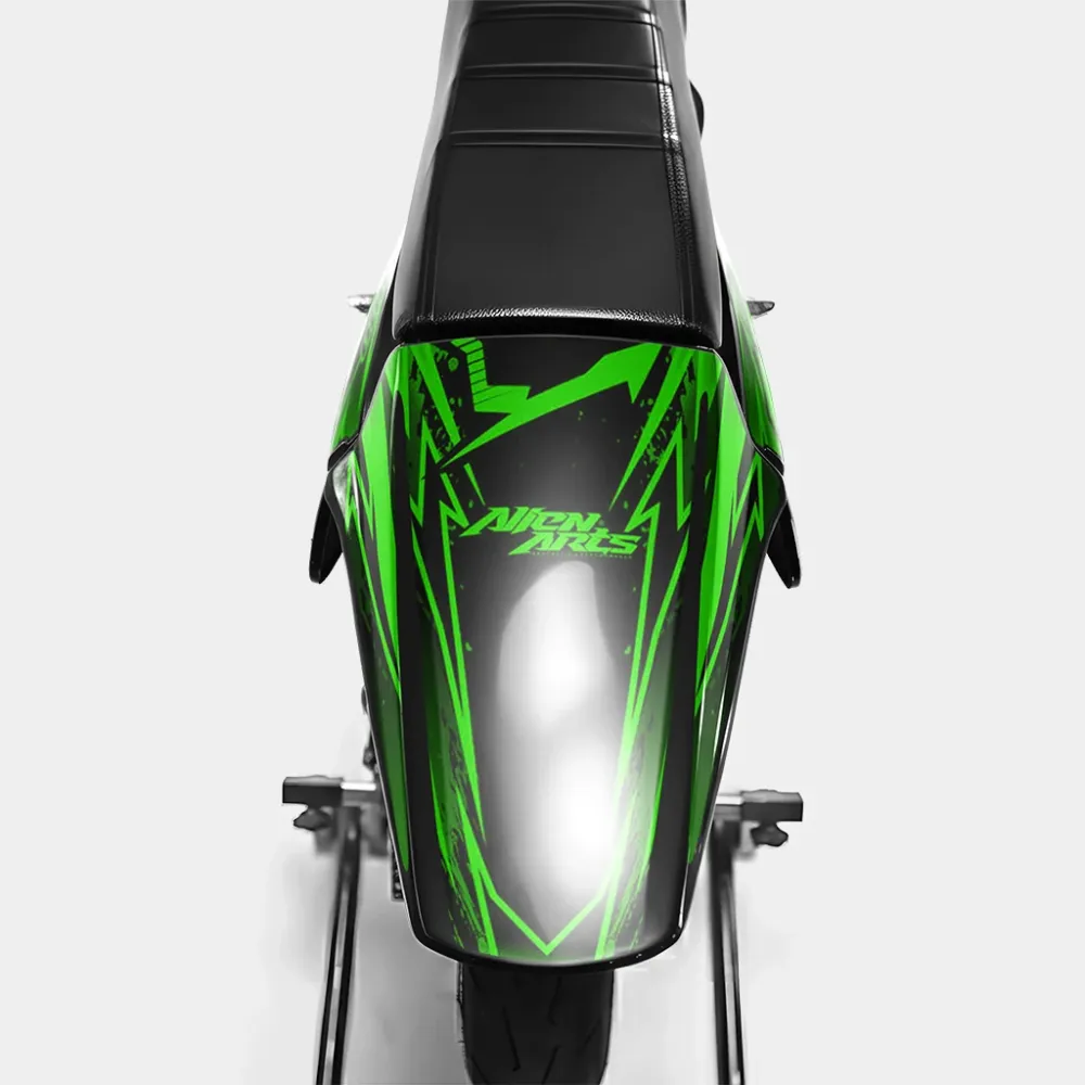 MIROIR - Decoratieset DERBI 50cc - Groen