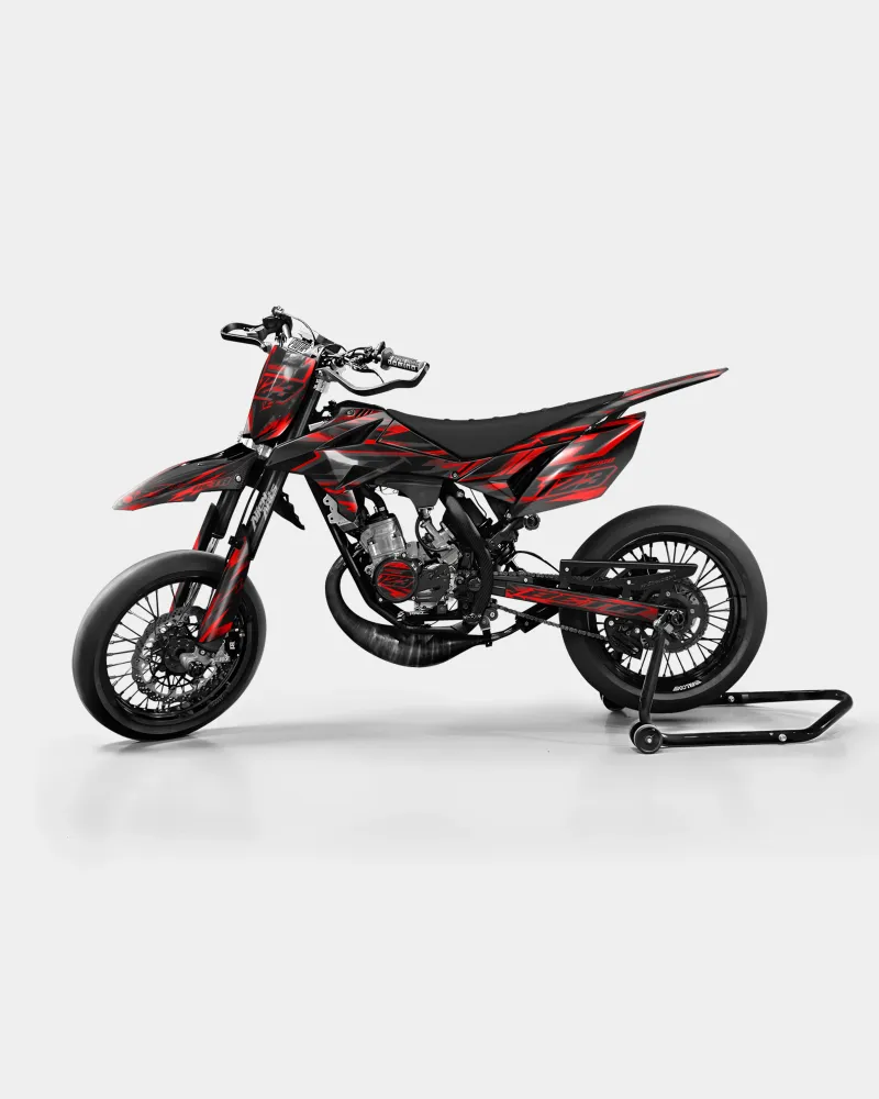 MISTRAL - Decoratieset BETA 50cc - Rood