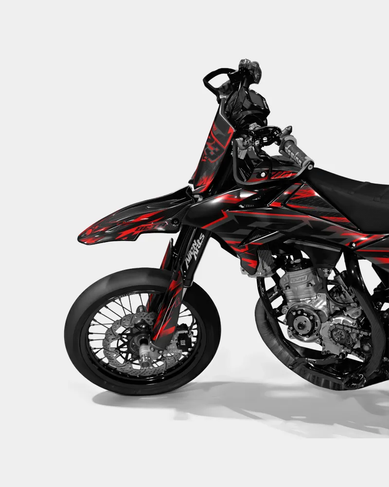 MISTRAL - Decoratieset BETA 50cc - Rood