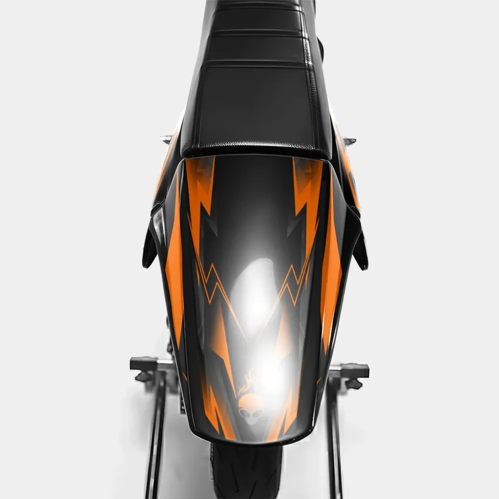 MISTRAL - Decoratieset DERBI 50cc - Oranje
