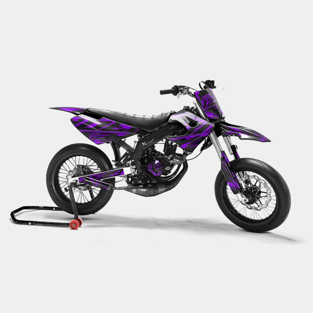 MISTRAL - Decoratieset DERBI 50cc - Paars