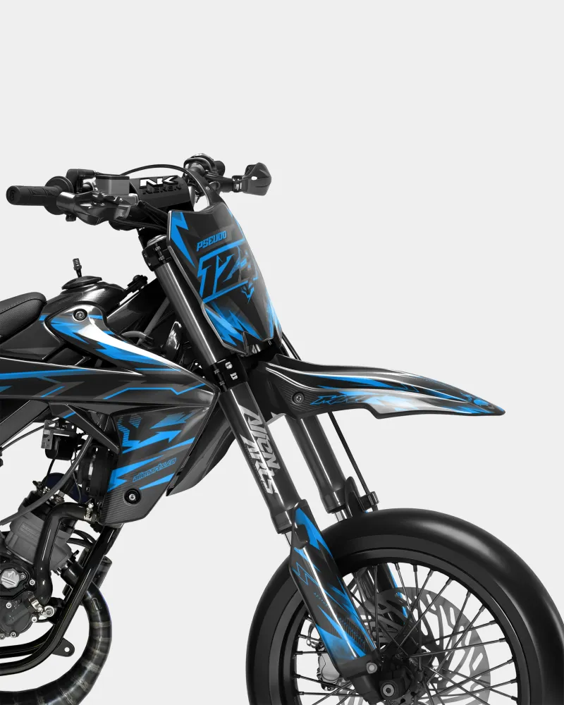 MISTRAL - Decoratieset RIEJU 50cc - Blauw