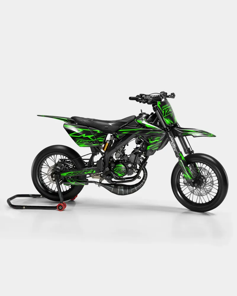 MISTRAL - Decoratieset RIEJU 50cc - Groen