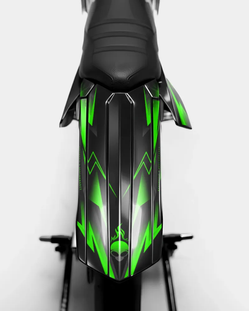 MISTRAL - Decoratieset RIEJU 50cc - Groen