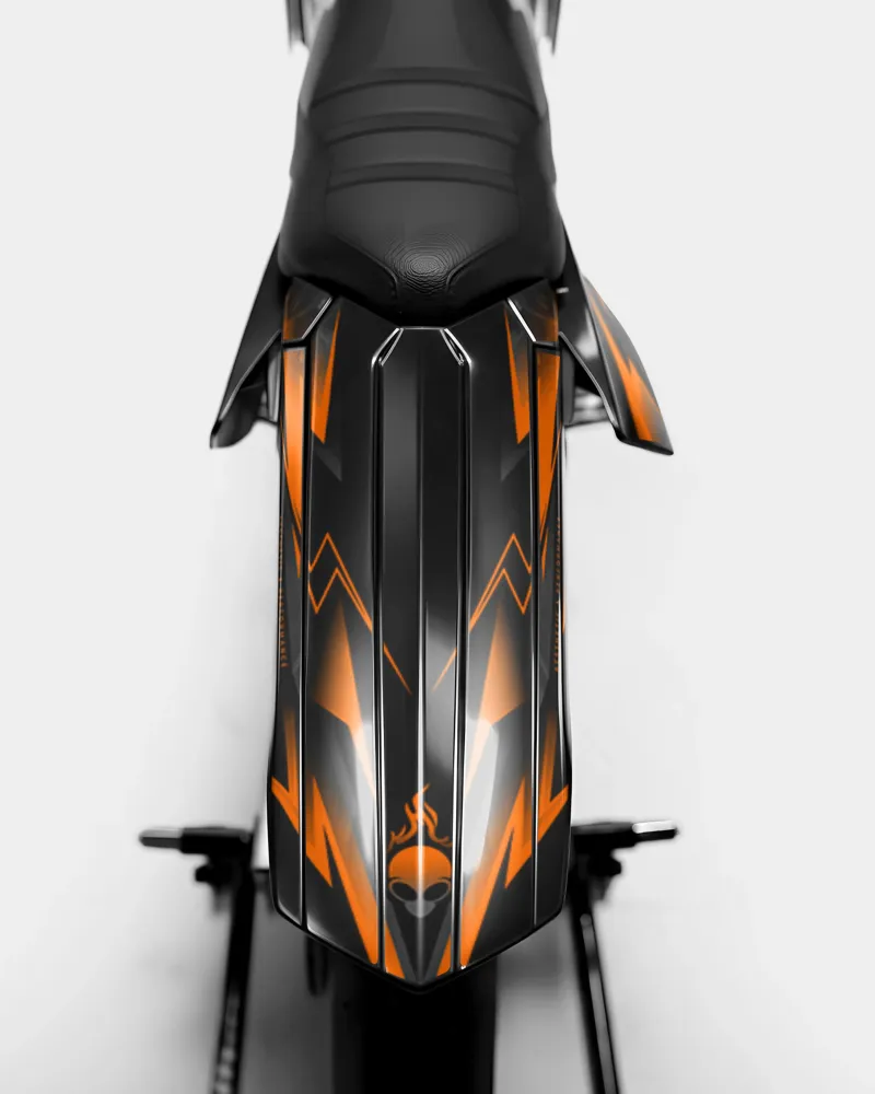 MISTRAL - Decoratieset RIEJU 50cc - Oranje