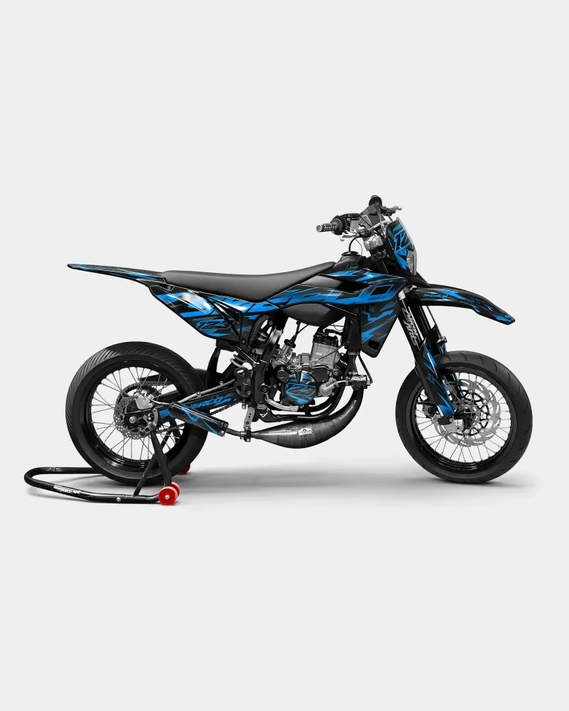 MISTRAL- Decoratieset SHERCO 50cc - Blauw