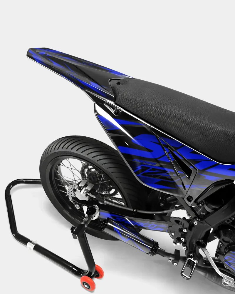 MISTRAL - Decoratieset SHERCO 50cc - Donkerblauw