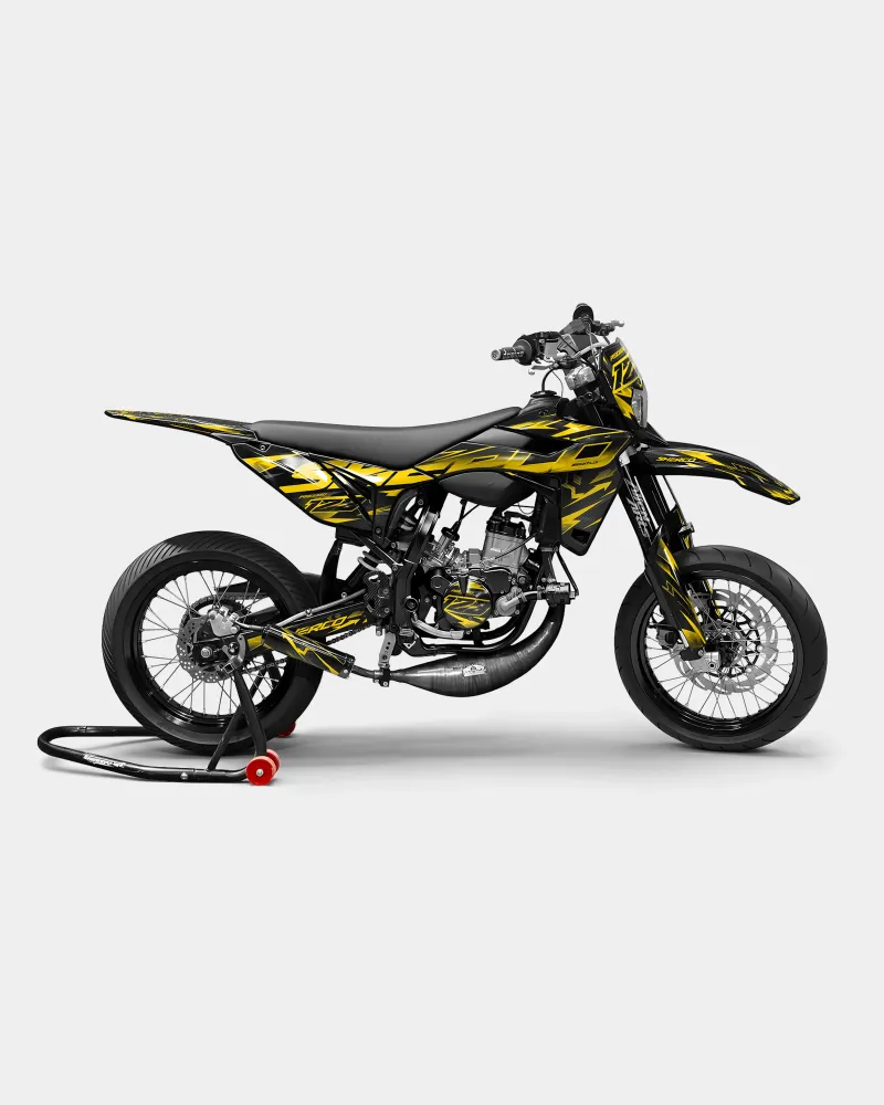 MISTRAL- Decoratieset SHERCO 50cc - Donkergeel