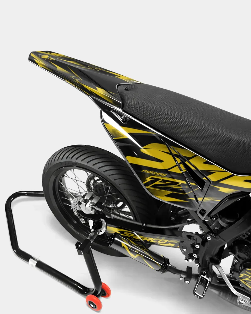 MISTRAL- Decoratieset SHERCO 50cc - Donkergeel
