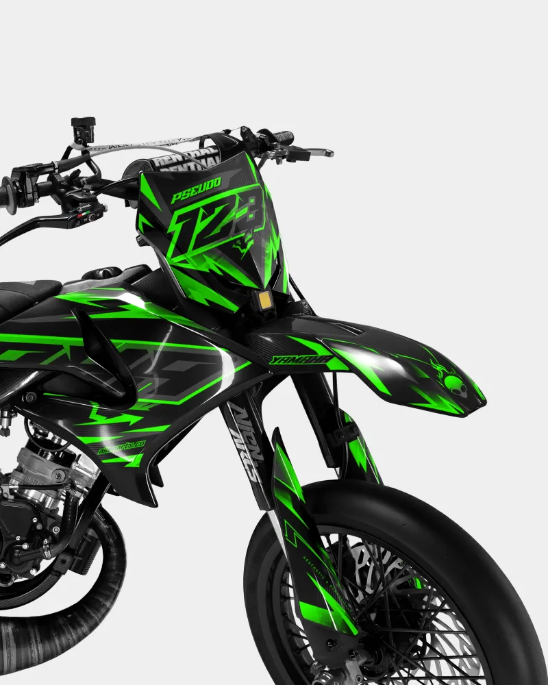 MISTRAL - Decoratieset YAMAHA DT 50cc - Groen