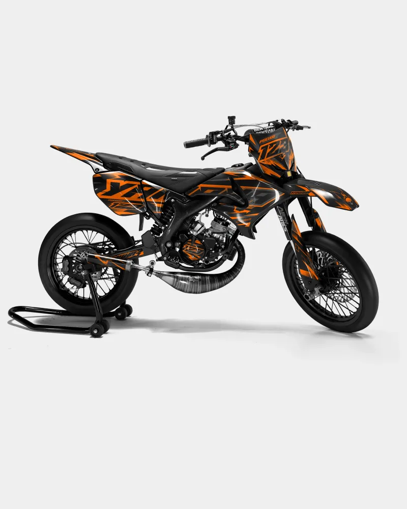 MISTRAL - Decoratieset YAMAHA DT 50cc - Oranje
