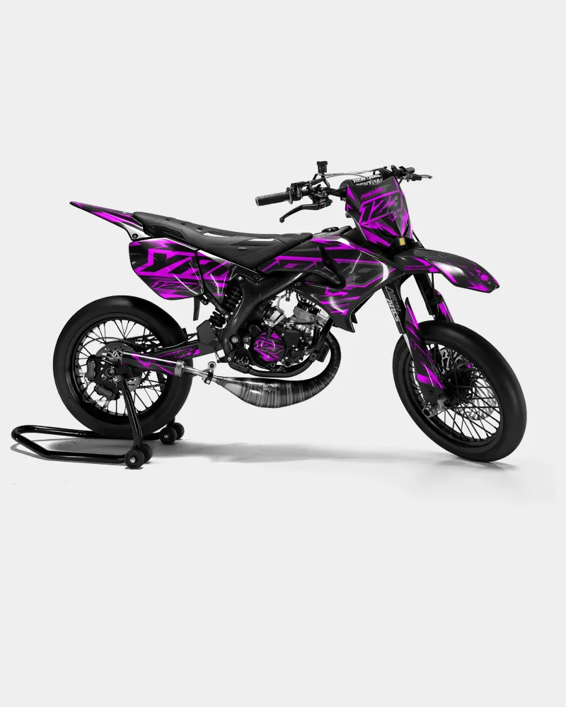 MISTRAL - Decoratieset YAMAHA DT 50cc - Roze