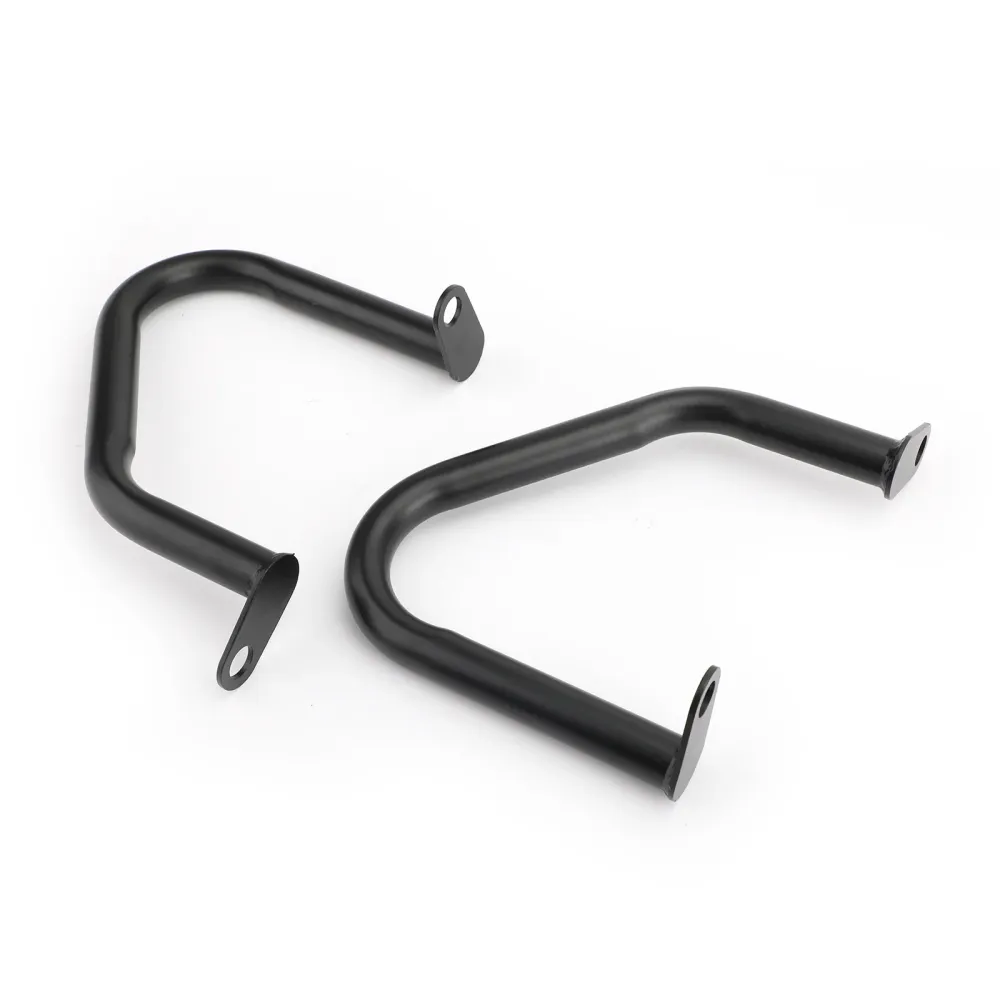 Motorbeschermer Chrome Valbeugel Zwart Geschikt voor Bonneville T100 T120 Bobber 16-24