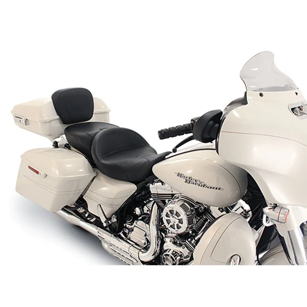 Mustang Chopped Tour-Pak rugleuning voor Harley