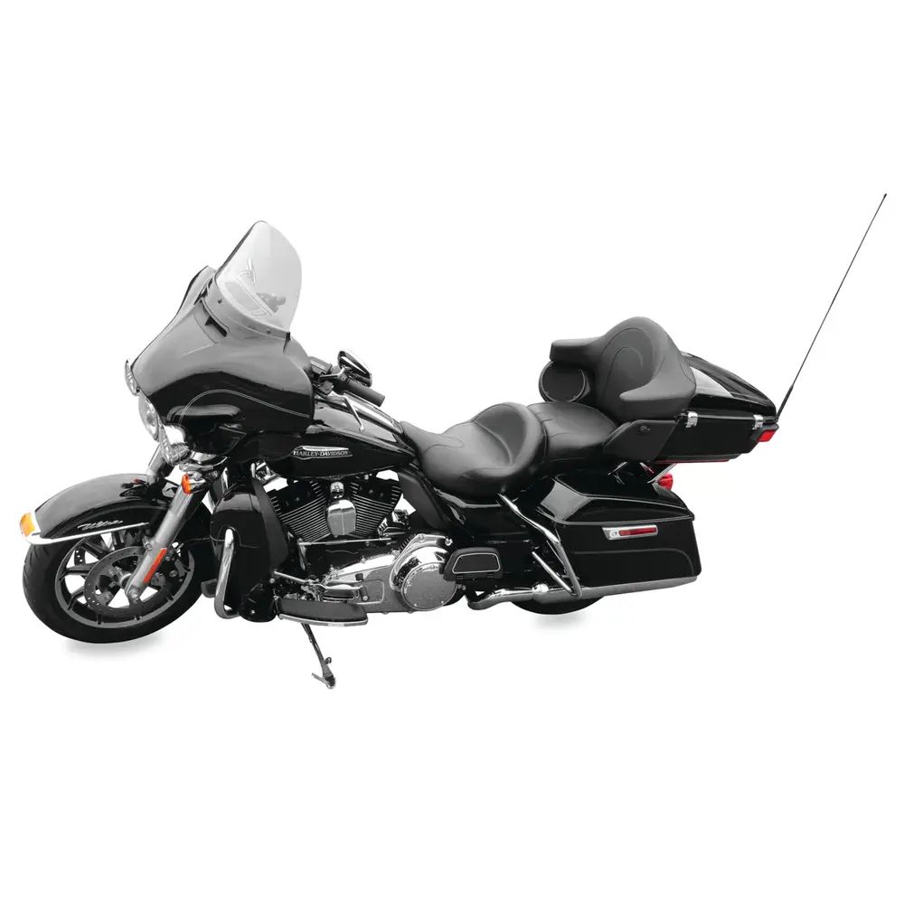 Mustang Summit King Tour-Pak rugleuning voor Harley