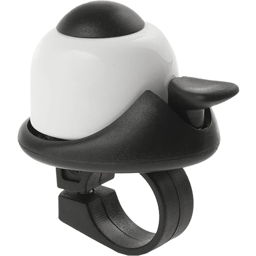 M-Wave Mini Bella Design Fietsbel Ø36mm wit/zwart