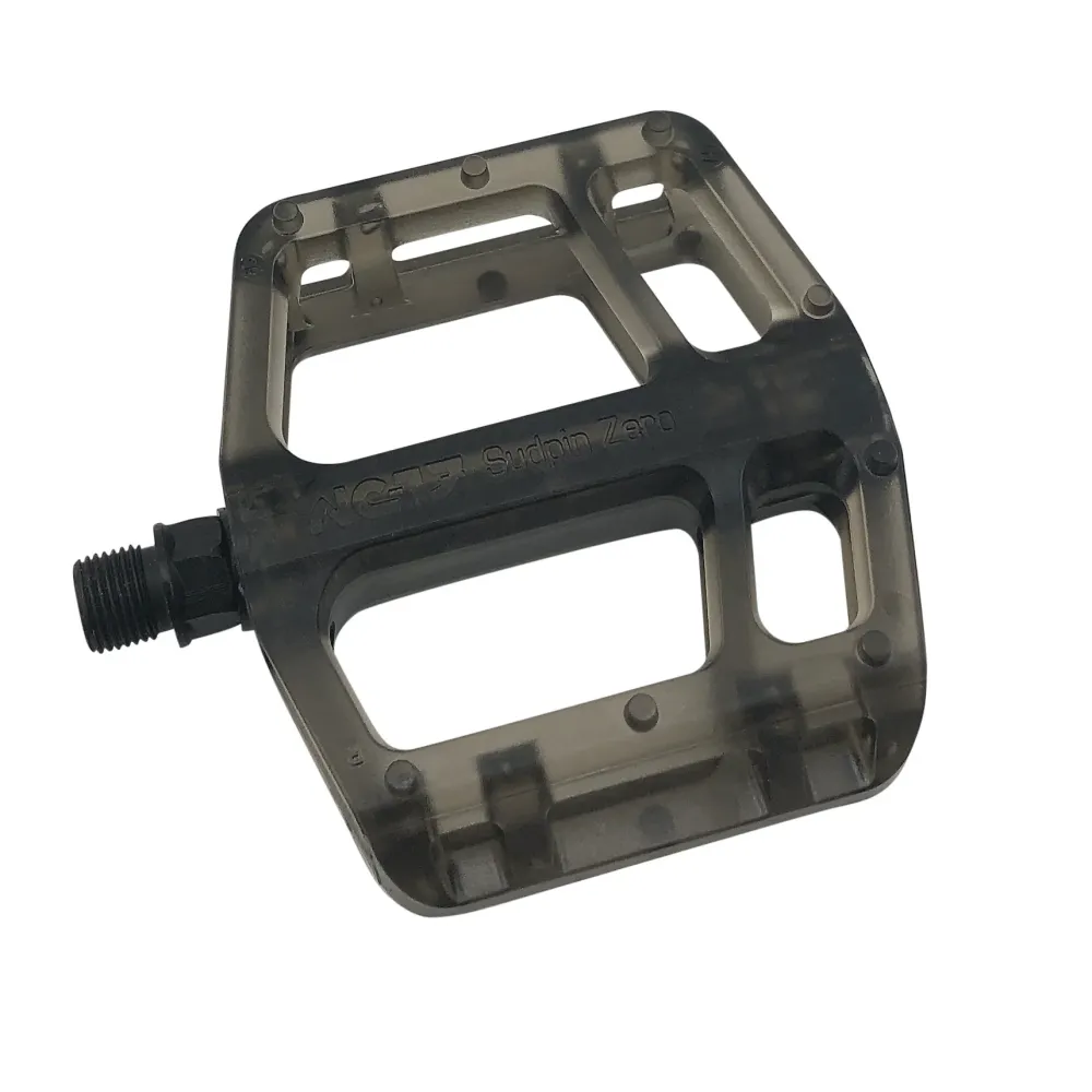 NC-17 platformpedaal Sudpin Zero Pro, kunststof, kogellager zwart