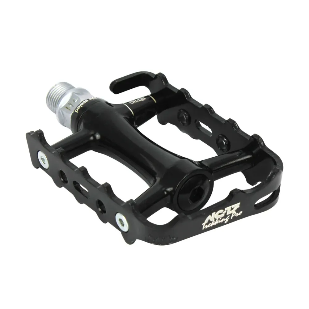 NC-17 platformpedaal Trekking Pro, alu, precisielagers zwart