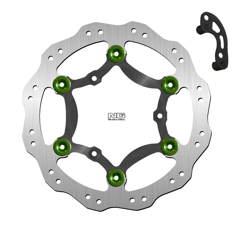 NG BRAKES wave zwevende oversized remschijf kit NG BRAKE DISC