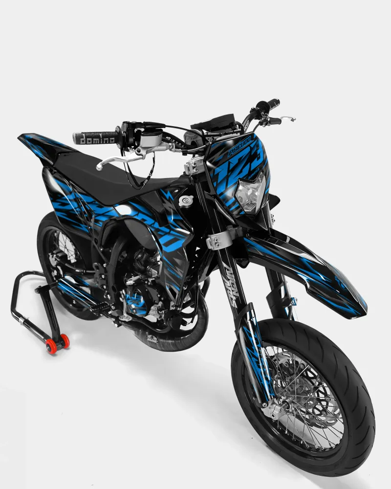 NOVUM- Decoratieset SHERCO 50cc - Blauw