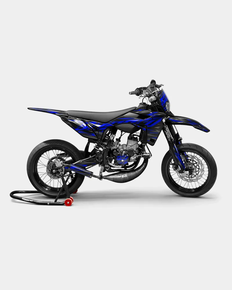 NOVUM- Decoratieset SHERCO 50cc - Donkerblauw