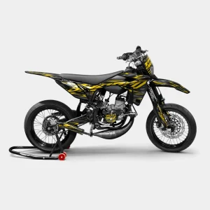 NOVUM- Decoratieset SHERCO 50cc - Donkergeel