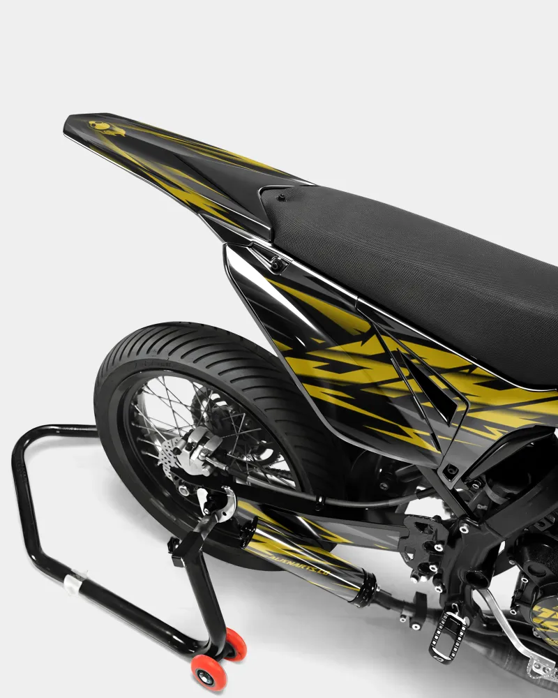 NOVUM- Decoratieset SHERCO 50cc - Donkergeel
