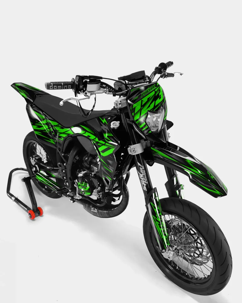 NOVUM- Decoratieset SHERCO 50cc - Groen