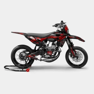 NOVUM- Decoratieset SHERCO 50cc - Rood