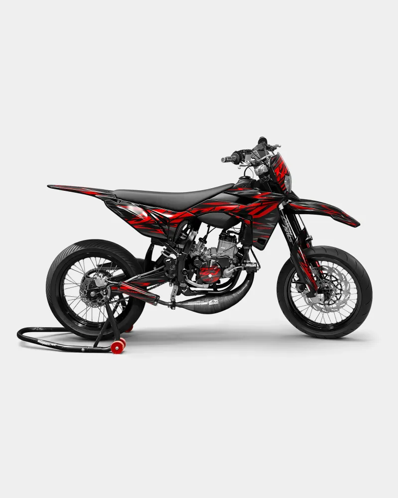 NOVUM- Decoratieset SHERCO 50cc - Rood