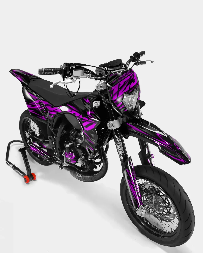 NOVUM- Decoratieset SHERCO 50cc - Roze