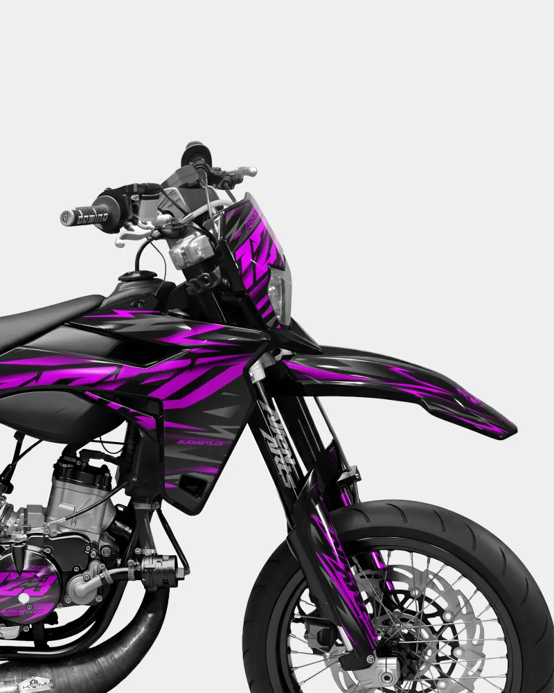 NOVUM- Decoratieset SHERCO 50cc - Roze